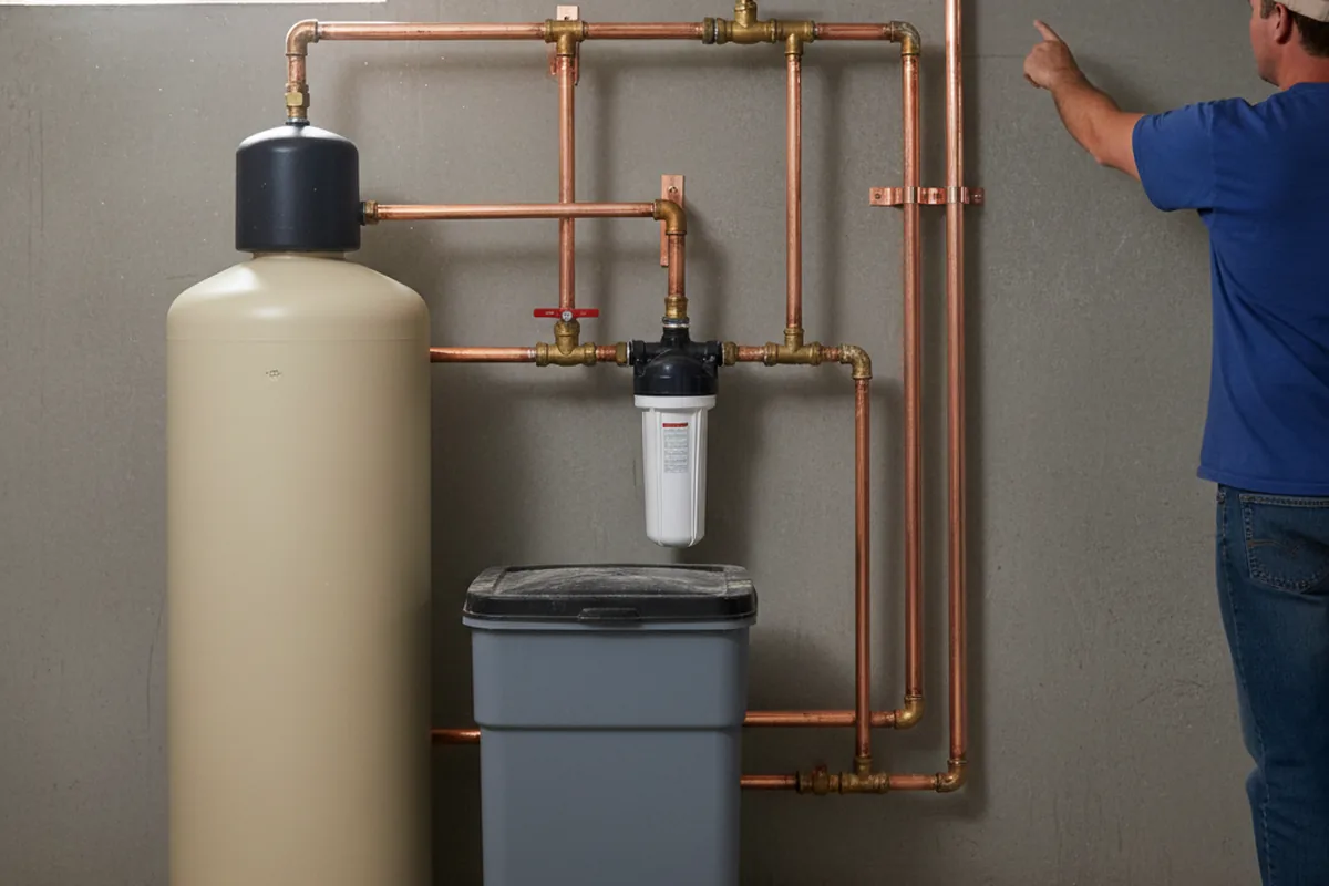 Whole-house water treatment system installed in Sinton